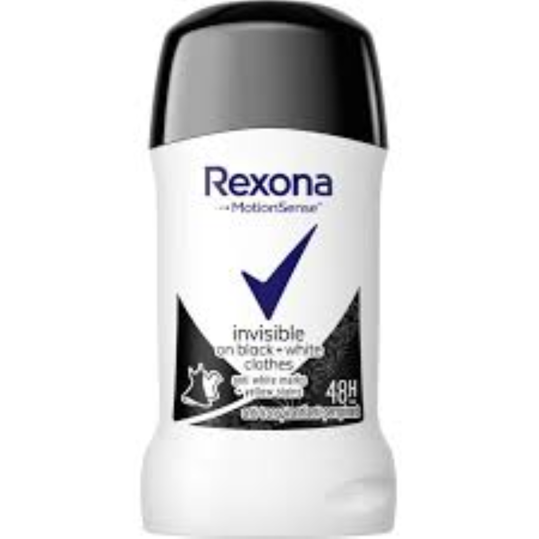 REXONA A/P STICK W INV BLACK N WHITE 40G